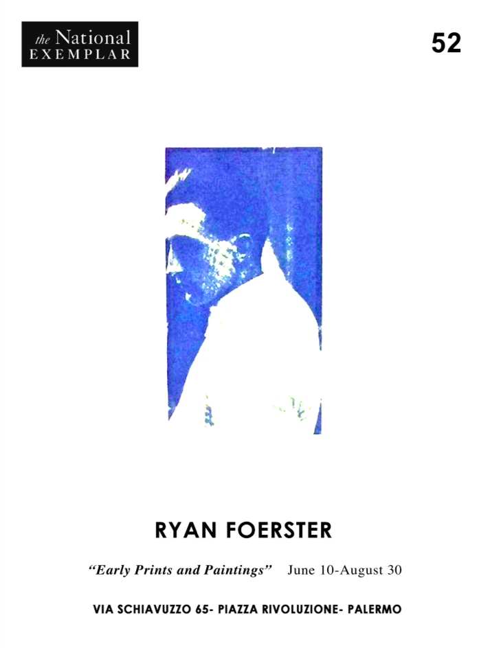 Ryan Foerster - Early Prints and Paintings